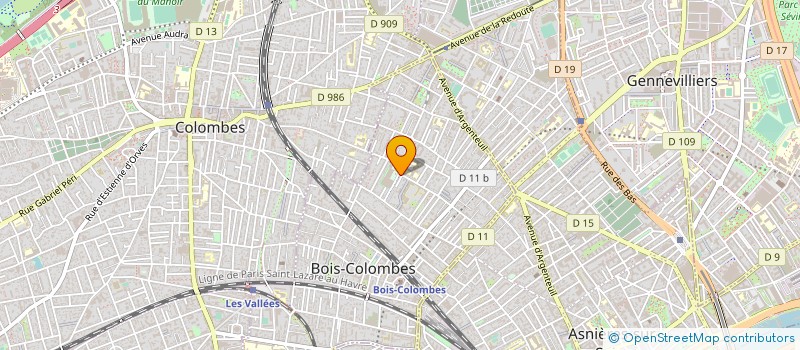 localisation de l'entreprise ROLLOUT EXPERT à BOIS-COLOMBES