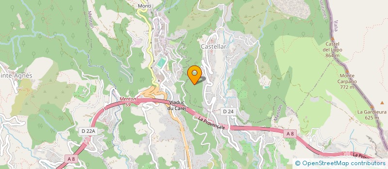 localisation de l'entreprise ROLLS  MENTON