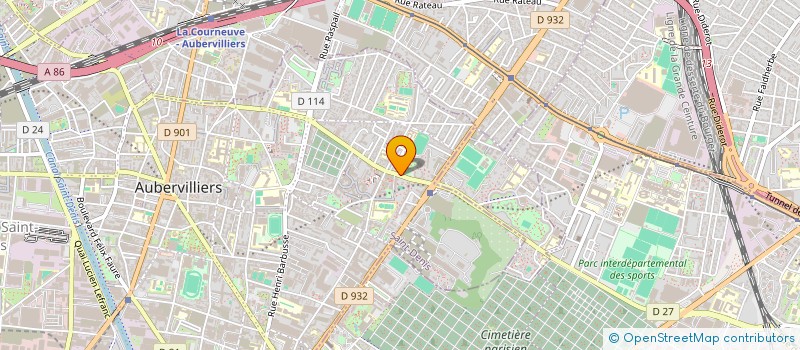 localisation de l'entreprise ROLLS IDF à AUBERVILLIERS