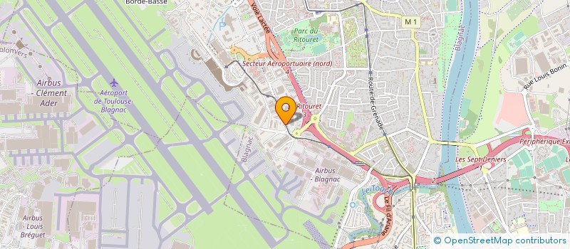 localisation de l'entreprise ROLLS-ROYCE TECHNICAL SUPPORT à COLOMIERS