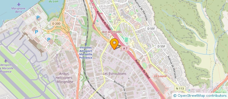 localisation de l'entreprise ROLOG à VITROLLES
