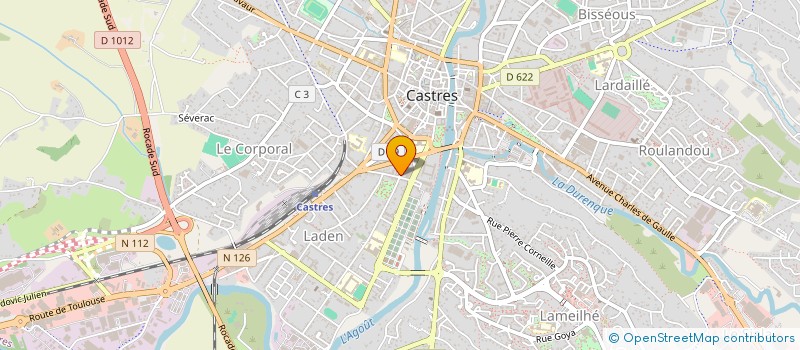 localisation de l'entreprise ROLOGA  CASTRES