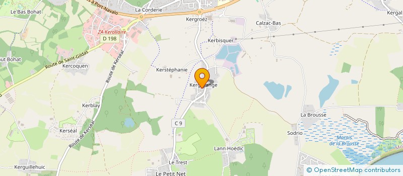 localisation de l'entreprise ROLOPIAU  SARZEAU