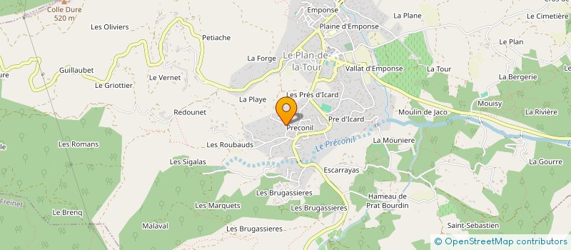 localisation de l'entreprise ROLORI à SAINTE-MAXIME