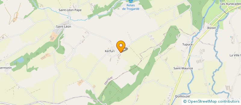 localisation de l'entreprise ROLPIN  MERLEAC