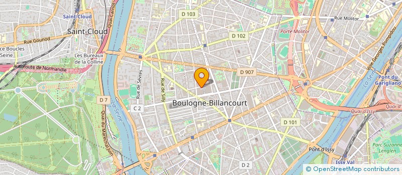 localisation de l'entreprise ROLS à BOULOGNE-BILLANCOURT
