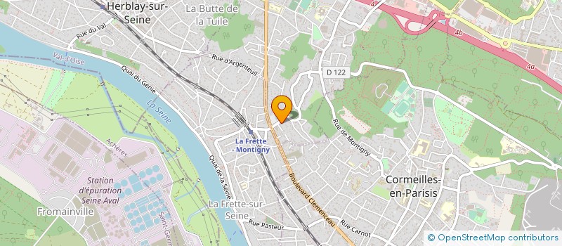 localisation de l'entreprise ROLUX SARL à MONTIGNY-LES-CORMEILLES