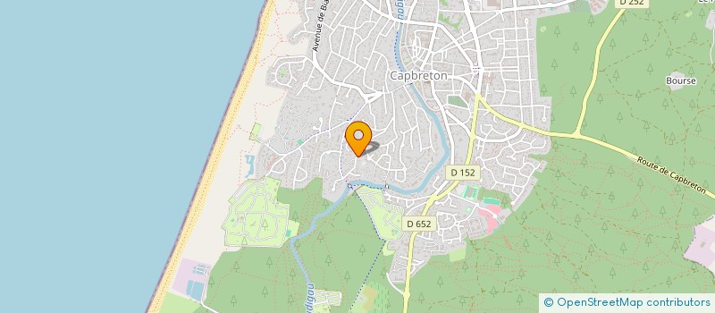 localisation de l'entreprise ROM-ANSE IMMO  CAPBRETON