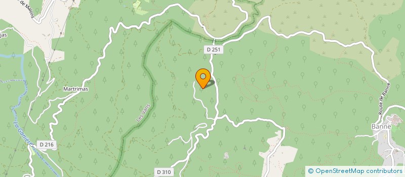 localisation de l'entreprise ROM AURE  BANNE