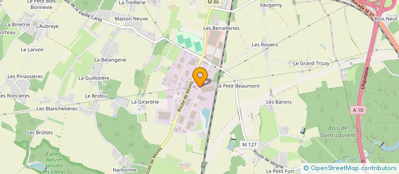 localisation de l'entreprise ROM MOTORSPORT DYNAMICS  JOUE-LES-TOURS