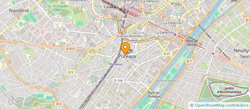 localisation de l'entreprise ROM S MAGIC EVENT  PUTEAUX