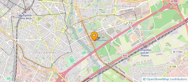 localisation de l'entreprise ROM'S STUDIO à MONTPELLIER