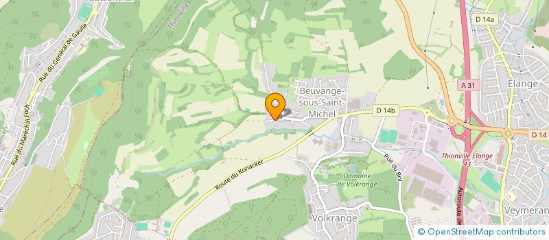 localisation de l'entreprise ROMA à THIONVILLE