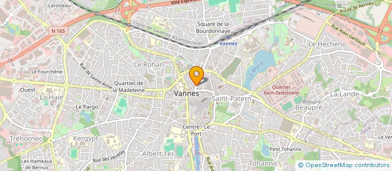 localisation de l'entreprise ROMA à VANNES