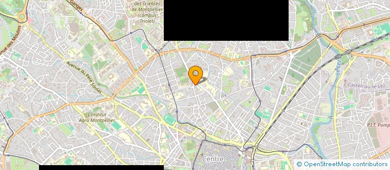 localisation de l'entreprise ROMA à MONTPELLIER