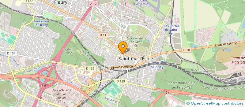 localisation de l'entreprise ROMA  SAINT-CYR-L'ECOLE