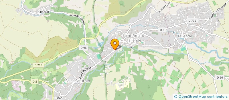 localisation de l'entreprise ROMA à SAINT-SATURNIN