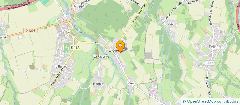 localisation de l'entreprise ROMA  VETRAZ-MONTHOUX