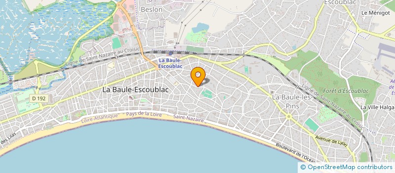 localisation de l'entreprise ROMA à LA BAULE-ESCOUBLAC