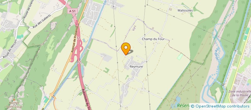 localisation de l'entreprise ROMA  VIF