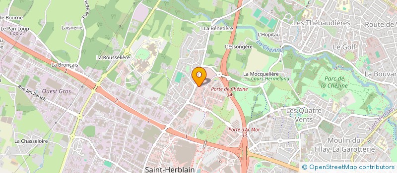 localisation de l'entreprise ROMA  SAINT-HERBLAIN