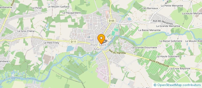 localisation de l'entreprise ROMA  PONT-SAINT-MARTIN