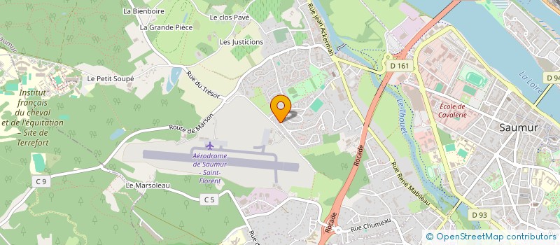 localisation de l'entreprise ROMA  SAUMUR