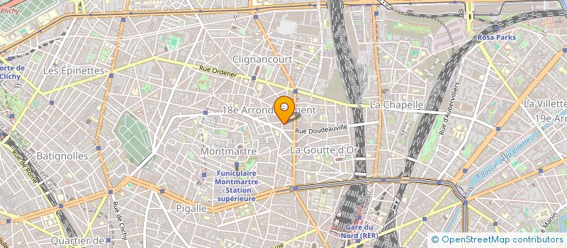 localisation de l'entreprise ROMA  PARIS