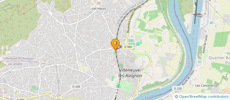 localisation de l'entreprise ROMA à VILLENEUVE-LES-AVIGNON