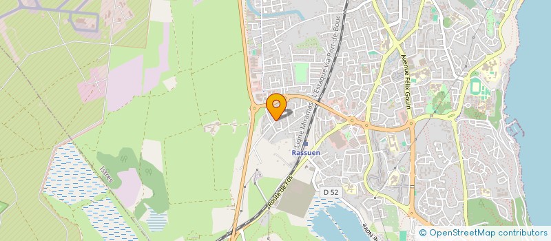 localisation de l'entreprise ROMA  ISTRES