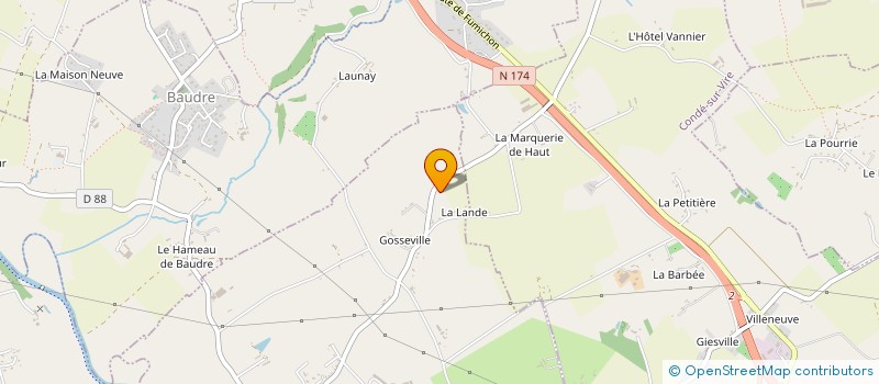 localisation de l'entreprise ROMA  BOURGVALLEES