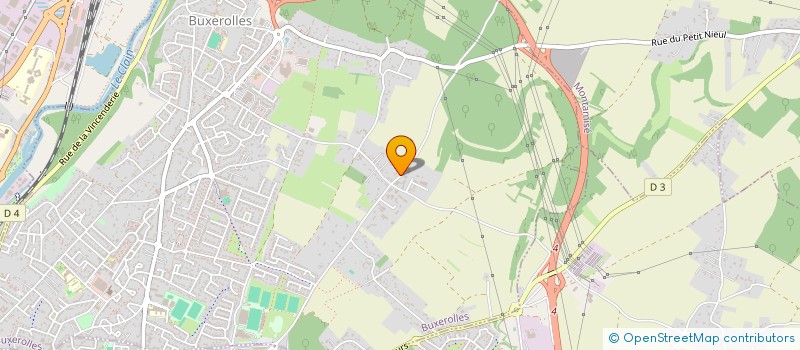 localisation de l'entreprise ROMA  BUXEROLLES