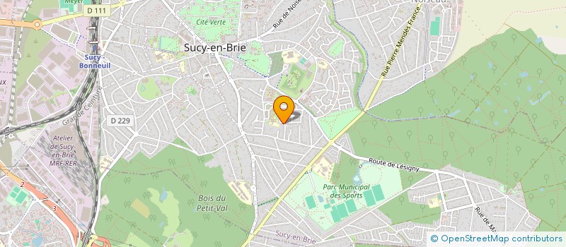 localisation de l'entreprise ROMA à SUCY-EN-BRIE