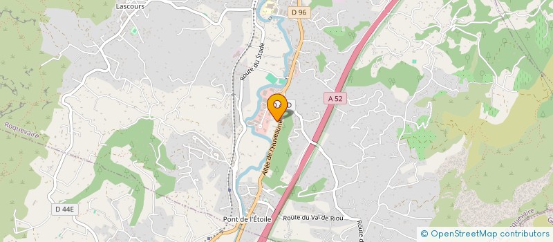 localisation de l'entreprise ROMA  ROQUEVAIRE