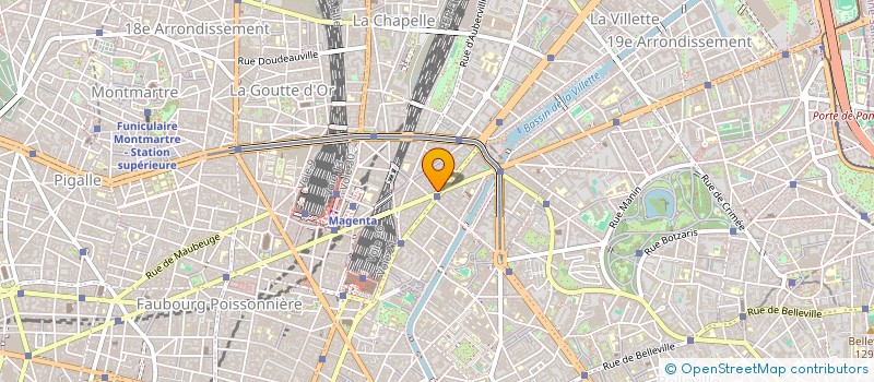 localisation de l'entreprise ROMA BATI  PARIS