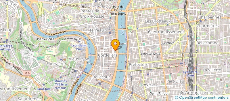 localisation de l'entreprise ROMA CAPITALE à LYON