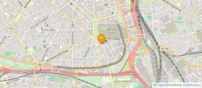 localisation de l'entreprise ROMA CONSULTING à LILLE