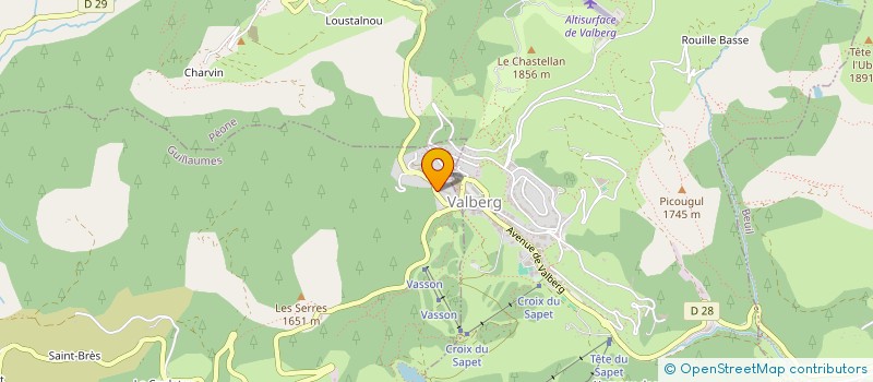 localisation de l'entreprise ROMA JELP-TB  PEONE