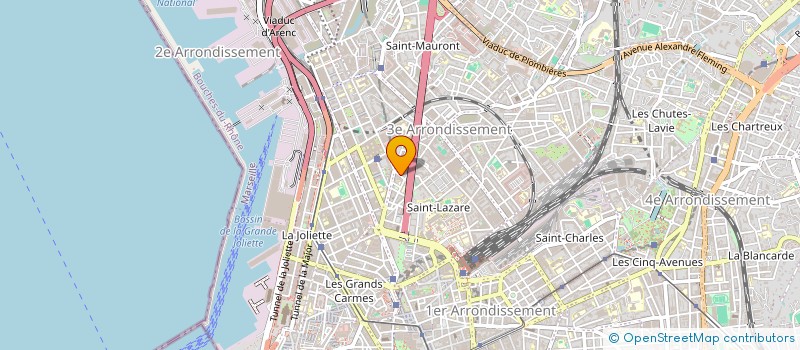 localisation de l'entreprise ROMA SCOOTER à MARSEILLE