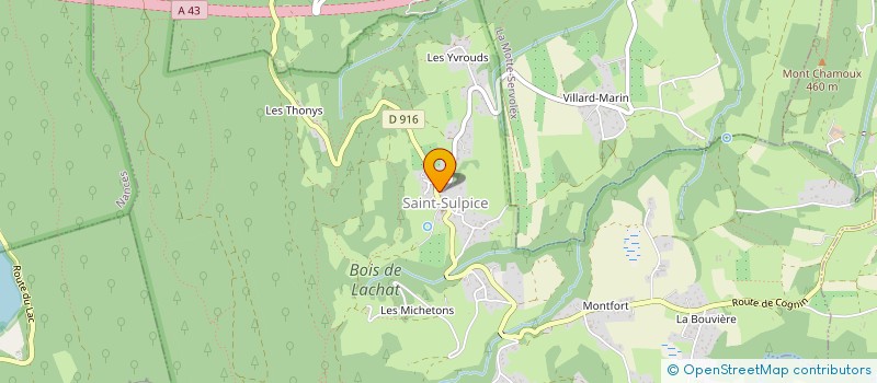 localisation de l'entreprise ROMA TRADITION  SAINT-THIBAUD-DE-COUZ