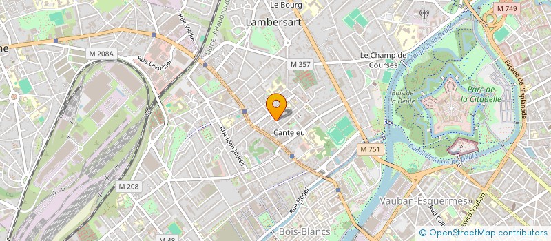 localisation de l'entreprise ROMABASS à LAMBERSART