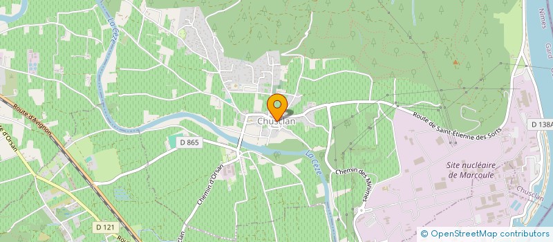 localisation de l'entreprise ROMABAT  CHUSCLAN