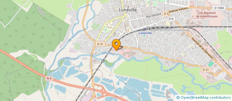 localisation de l'entreprise ROMAC  CRION