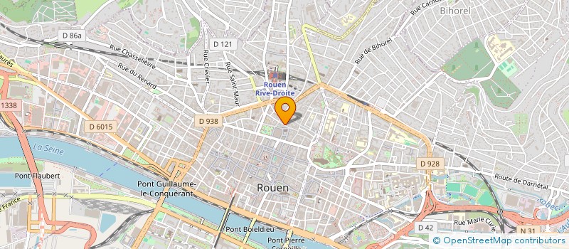 localisation de l'entreprise ROMACHE à ROUEN