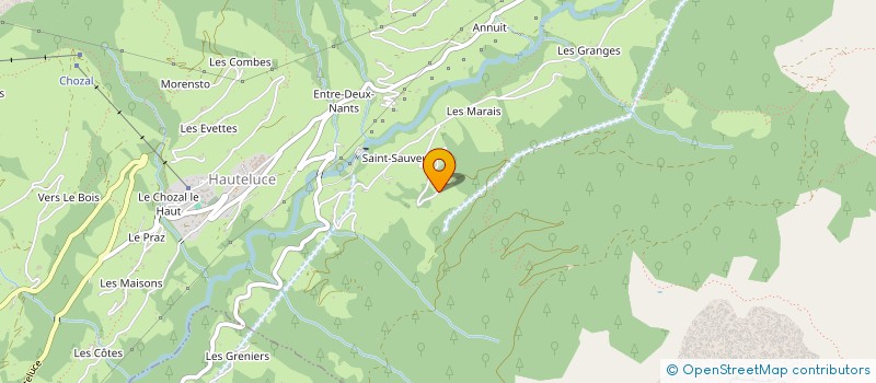 localisation de l'entreprise ROMACOJEM  HAUTELUCE