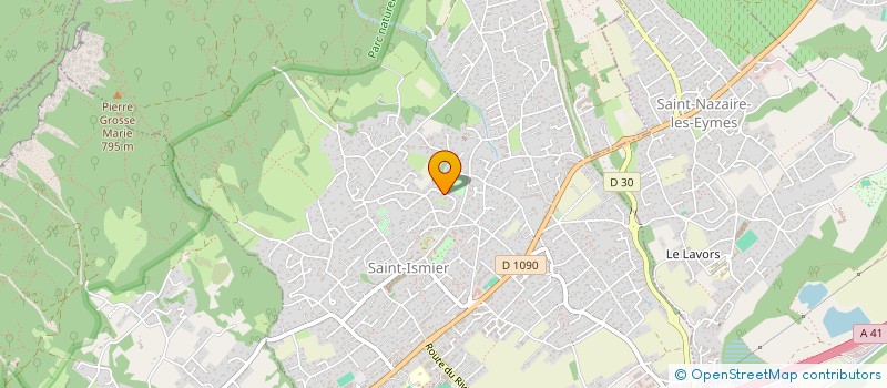 localisation de l'entreprise ROMAD CONSEIL  SAINT-ISMIER