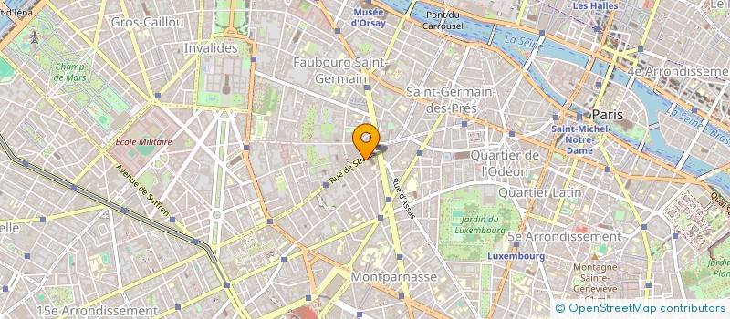 localisation de l'entreprise ROMAFI à PARIS