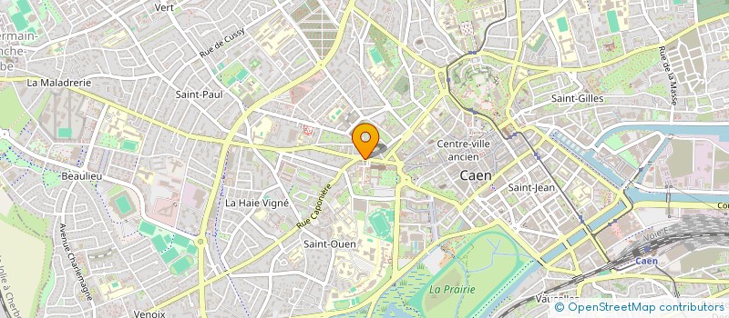 localisation de l'entreprise ROMAGA à CAEN