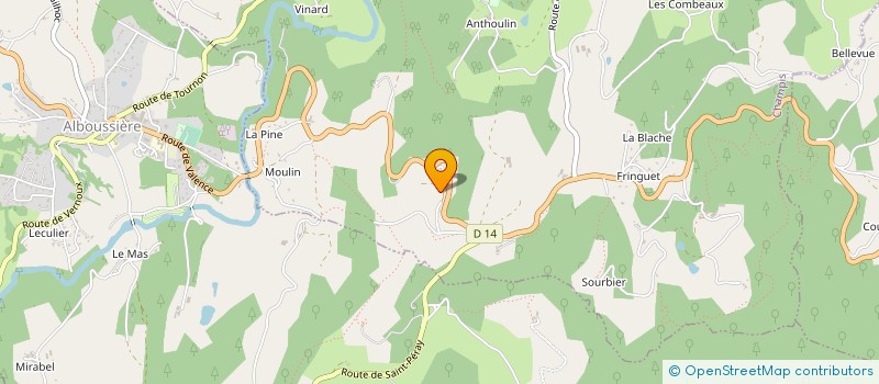 localisation de l'entreprise ROMAGICE  CHAMPIS