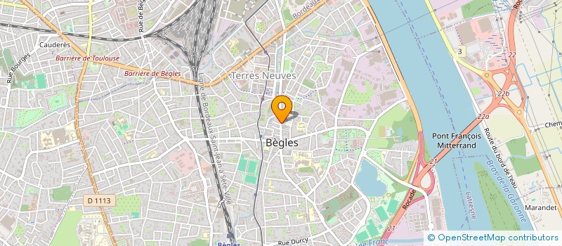 localisation de l'entreprise ROMAGIL à BEGLES